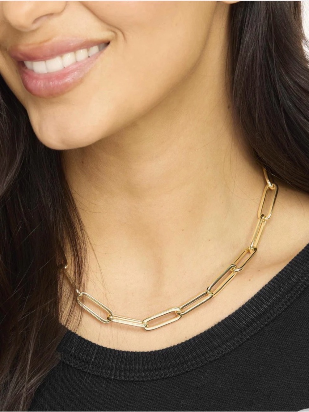 Melinda Maria Carrie Chain 8mm Gold